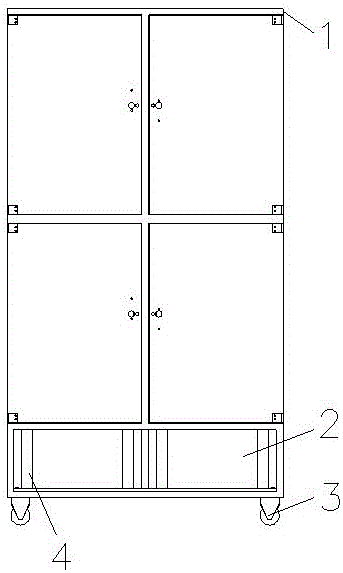 一种保管柜的制作方法与工艺