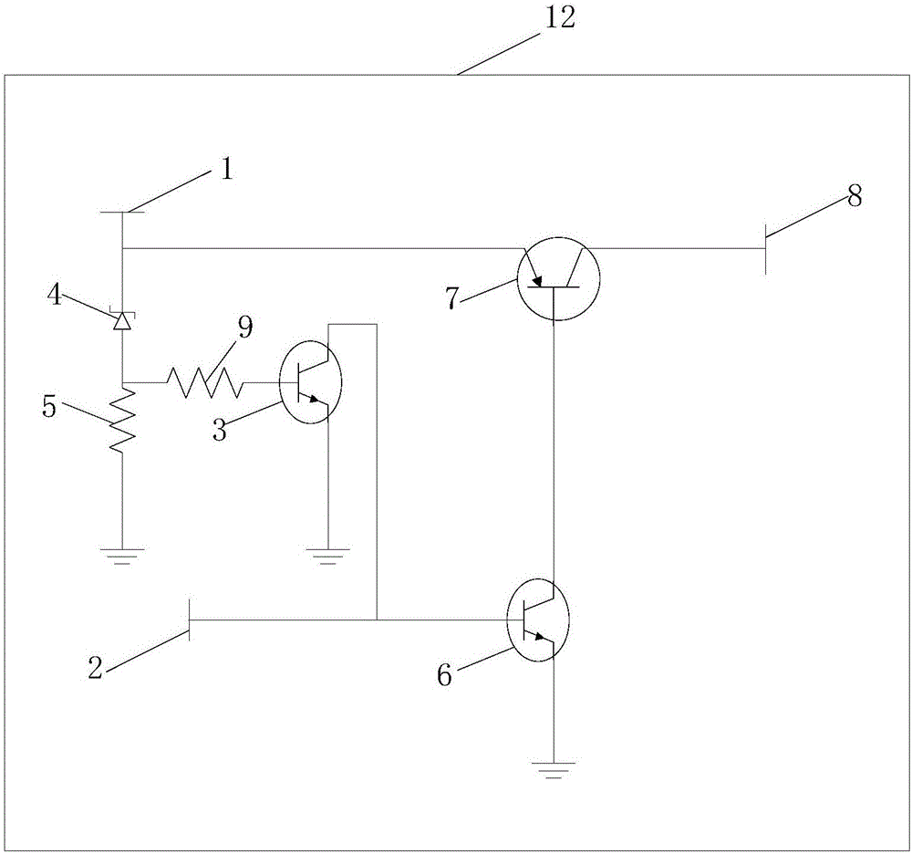 一種過(guò)壓保護(hù)電路以及電子控制單元ECU輸出電路的制作方法與工藝