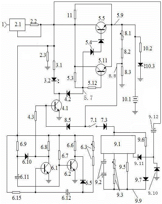 N型脉冲式双结束恒流充电器的制作方法与工艺