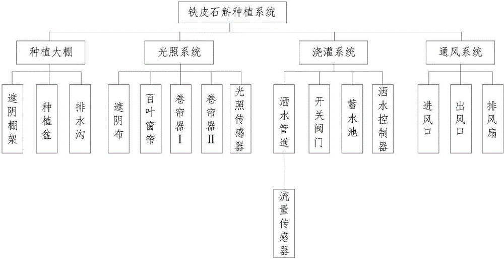 一种铁皮石斛种植系统的制作方法与工艺