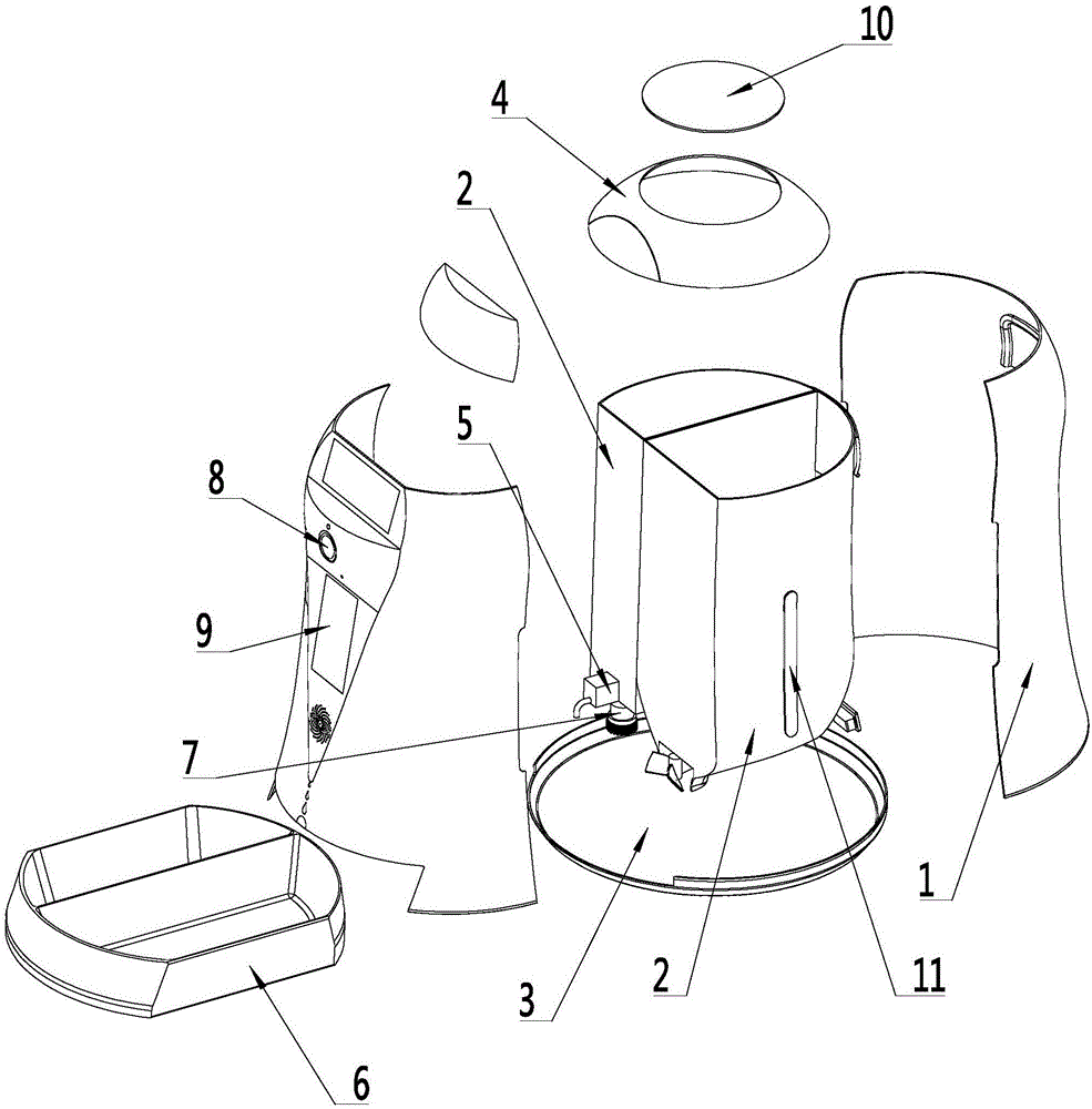 一种智能喂料器的制作方法与工艺