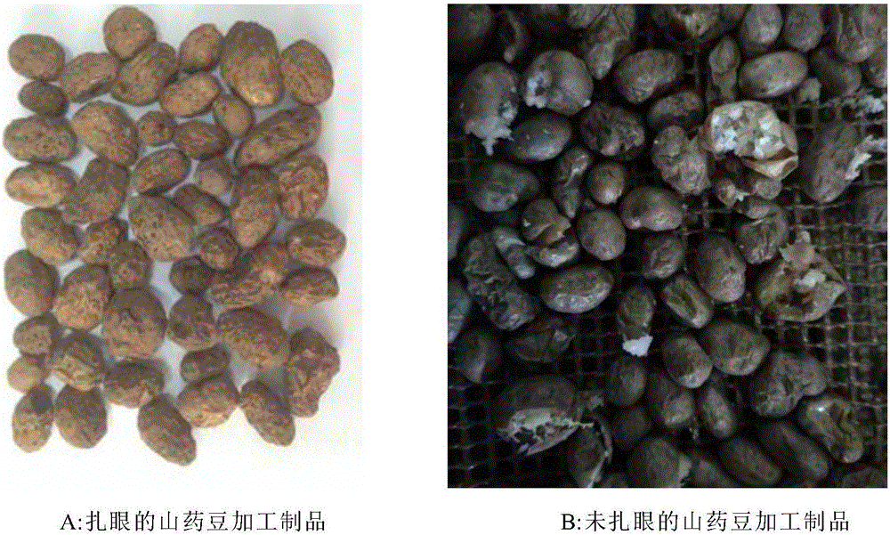 一种休闲山药豆的制备方法及用该方法制备的休闲山药豆与流程
