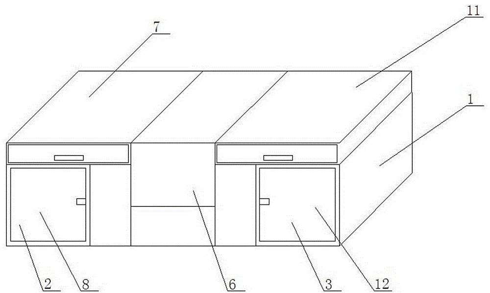 一種多功能組合家具的制作方法與工藝