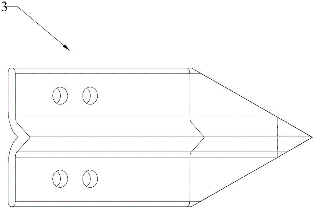 一種根莖類作物收獲機用挖掘鏟的制作方法與工藝