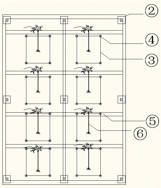 一种新型建筑植物外墙支架结构的制作方法与工艺