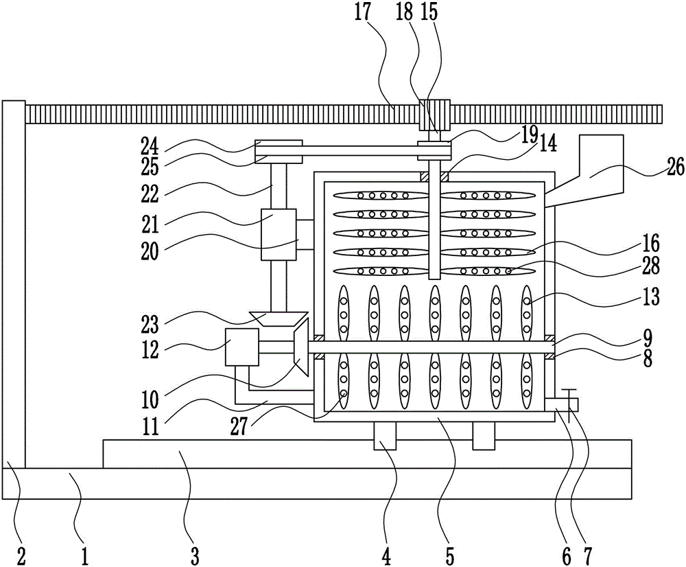 一種電子產(chǎn)品內(nèi)置芯片生產(chǎn)用導(dǎo)電銀膠配制設(shè)備的制作方法與工藝