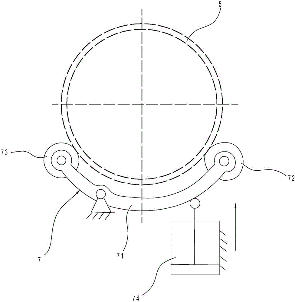 一种筒体的折边装置的制作方法