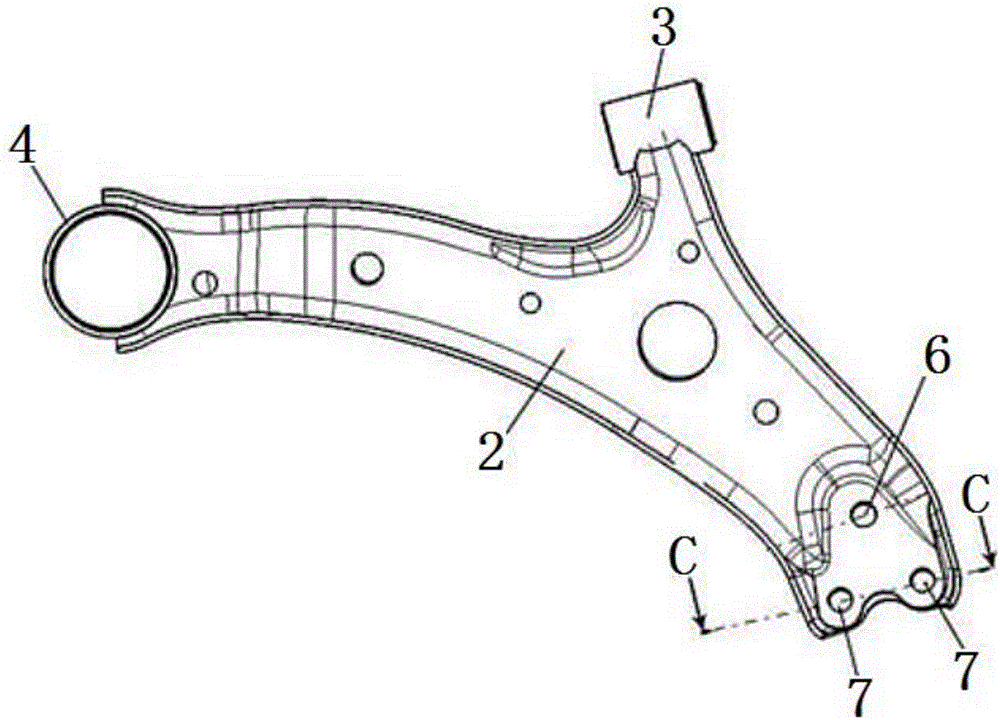 一种汽车后独立悬架摆臂安装支架总成的制作方法与工艺