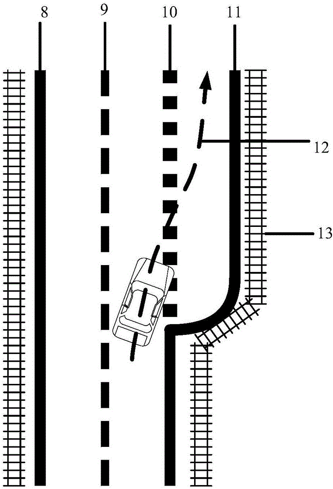 高速公路自動(dòng)駕駛上下匝道控制系統(tǒng)及方法與流程