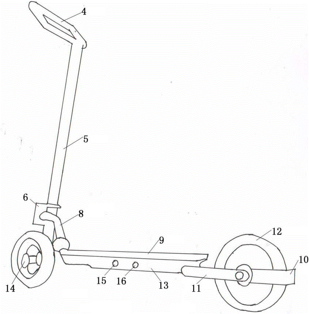 一種偏心滑行車的制作方法與工藝