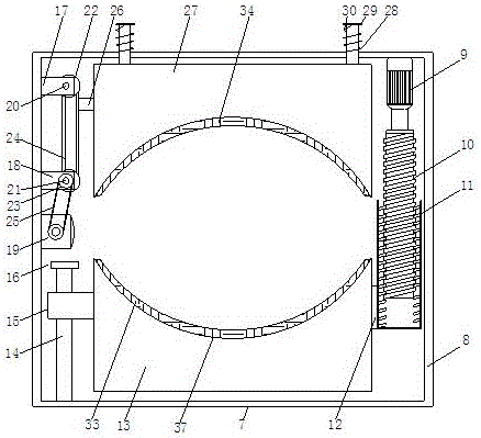 一种防止焊管竖向抖动的焊管切割机的制作方法与工艺