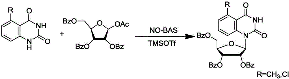 一种喹唑啉类核苷衍生物的制备方法与流程