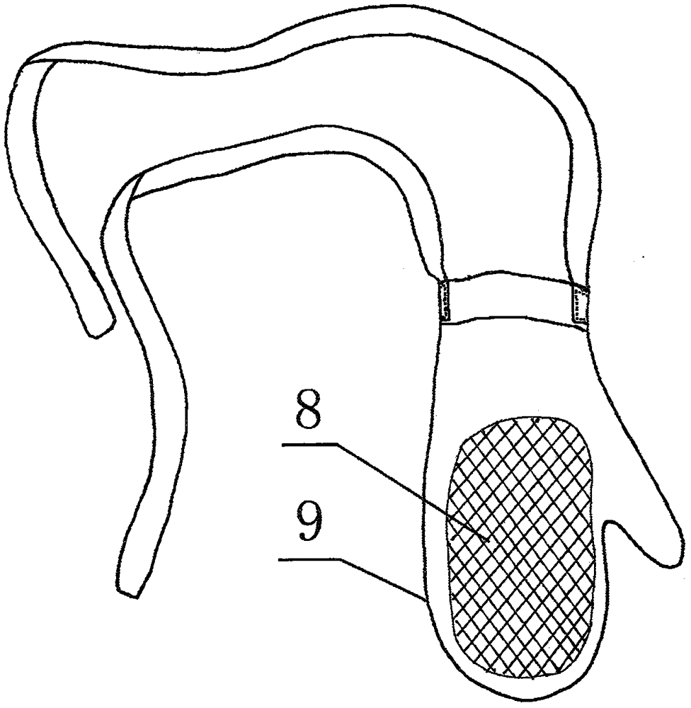 保护性约束手套的制作方法与工艺