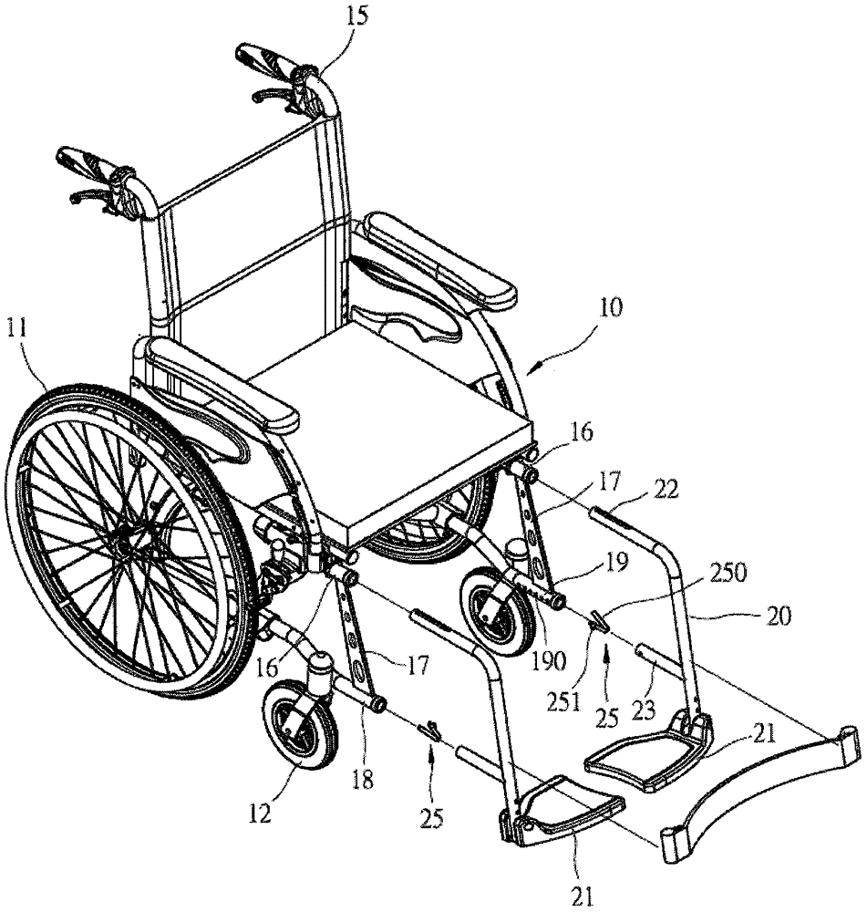 轮椅结构的制作方法与工艺