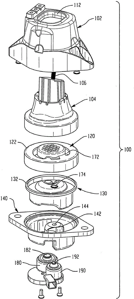 多級可電切換的發(fā)動機(jī)安裝組件的制作方法與工藝