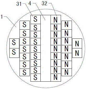 一種磁場組合結(jié)構(gòu)及旋磁治療機(jī)的制作方法與工藝