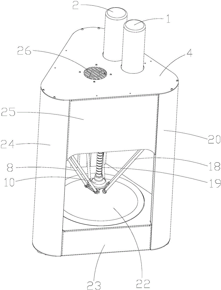 一种具有双打印喷嘴的食品3D打印机的制作方法与工艺