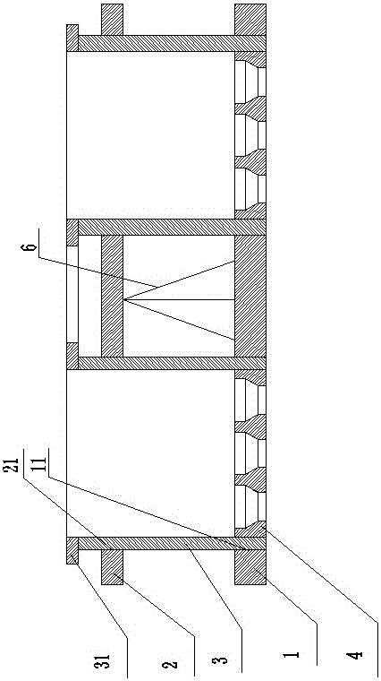 一種高溫過(guò)濾器雙層隔板的制作方法與工藝