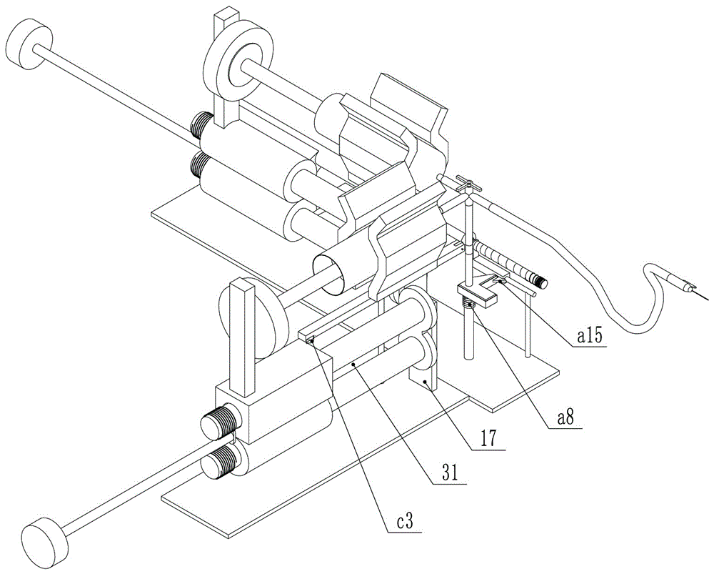 带L形三通的超声造影剂机械推注装置的制作方法