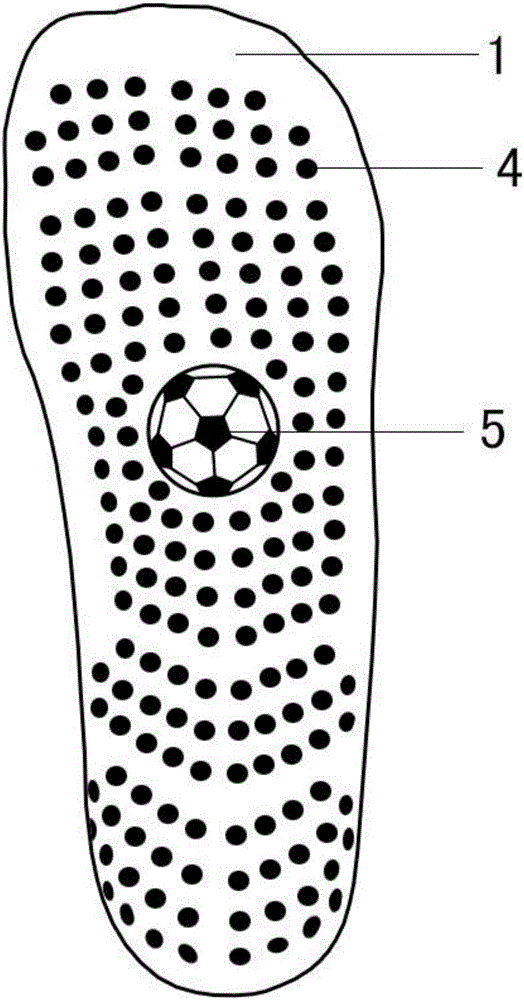 一种吸附性防滑按摩球袜的制作方法与工艺
