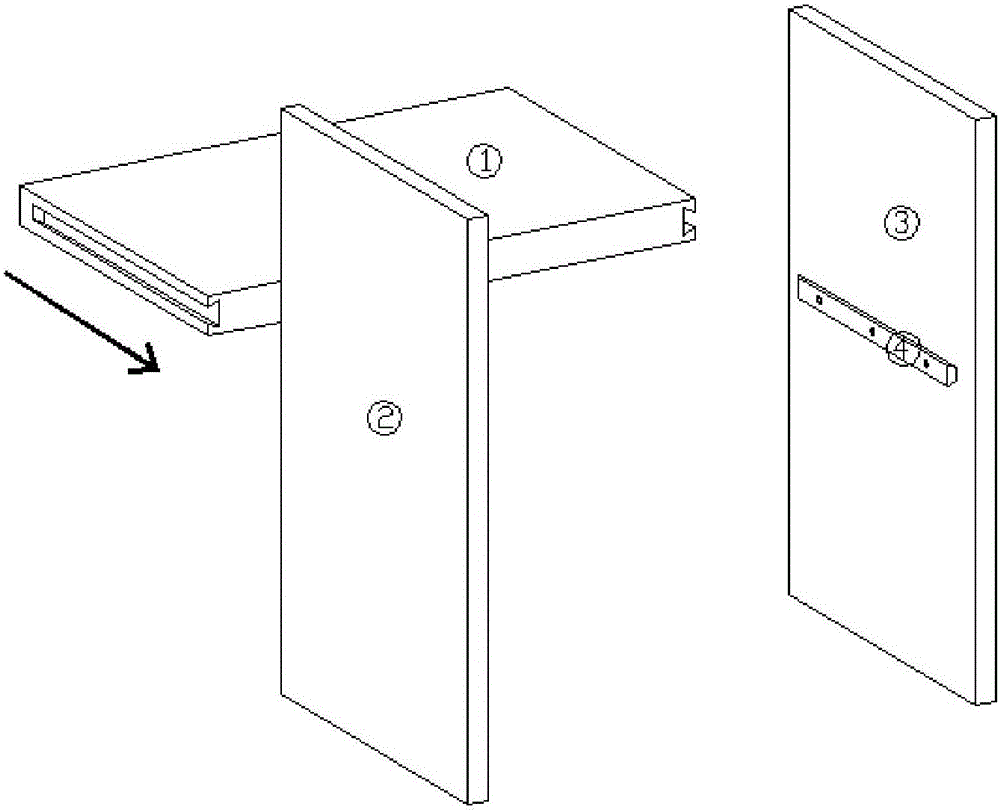 一种柜类产品层板装配结构的制作方法与工艺