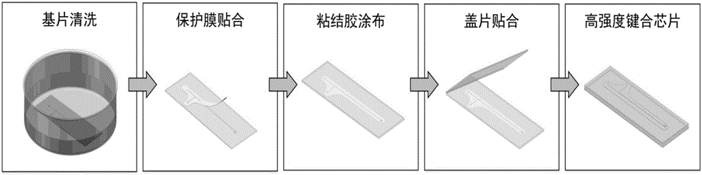 一種微流控芯片的簡(jiǎn)易快捷鍵合方法與流程