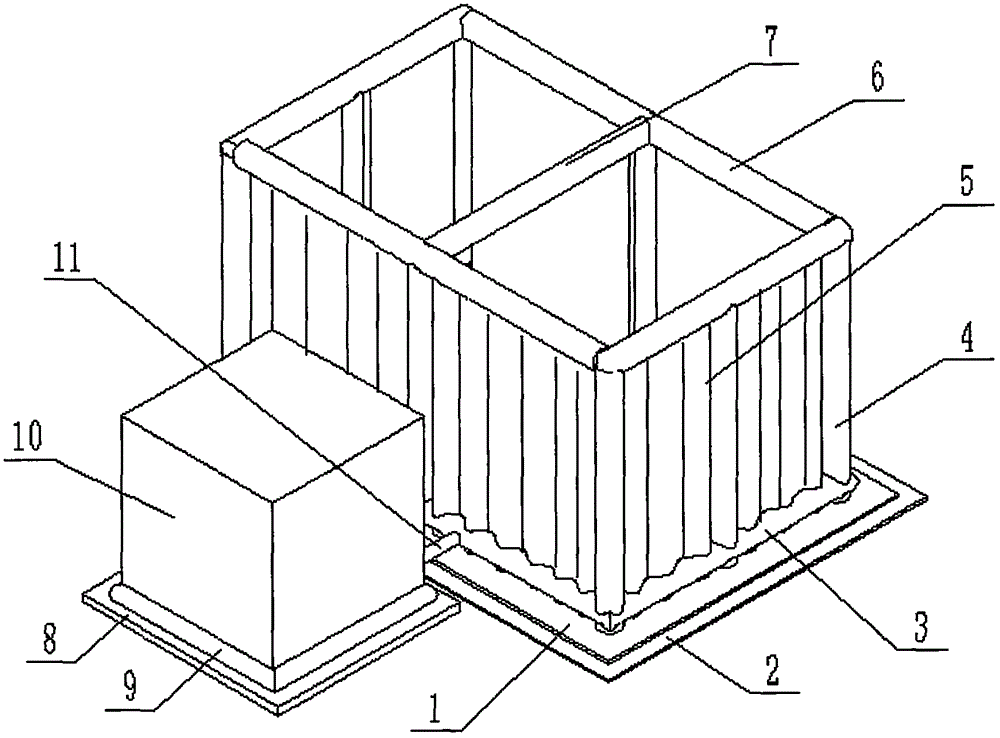 一种充气式讲桌的制作方法与工艺