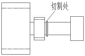 一種行星齒輪軸的切割裝置的制作方法