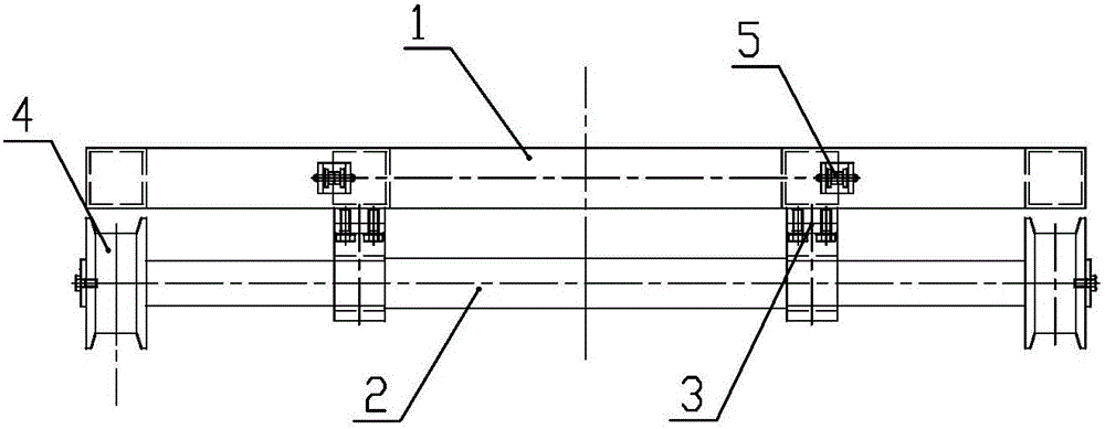 自動(dòng)閘板清洗機(jī)的行走小車的制作方法與工藝