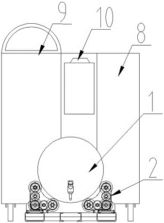 管型塔节小口径内埋弧自动焊接机的制作方法与工艺