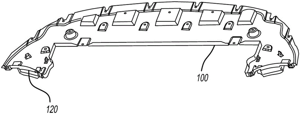 部件組件及相關(guān)的車輛導(dǎo)流板組件的制作方法與工藝