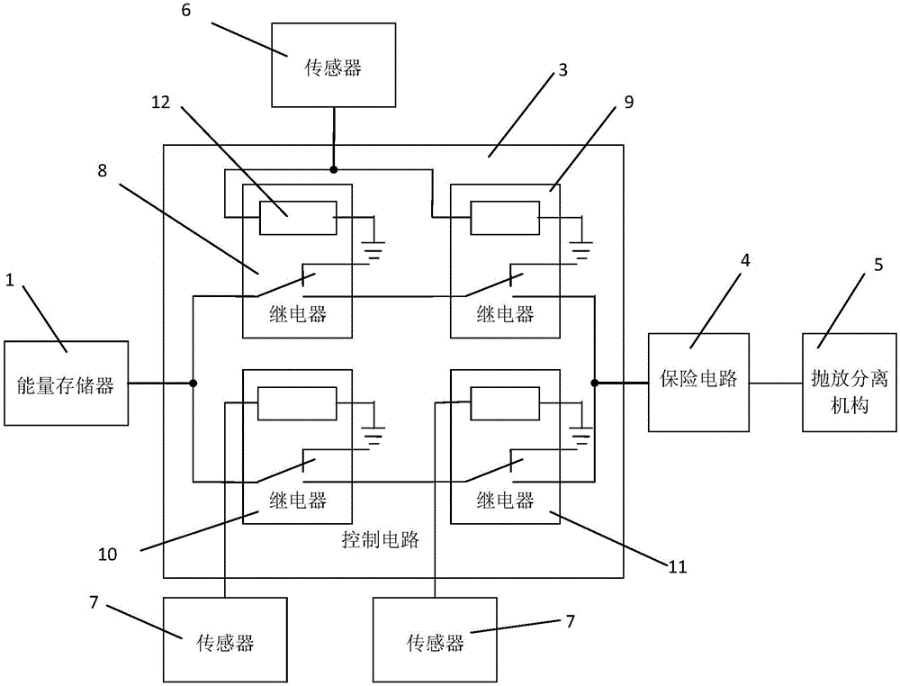 一種拋放分離機(jī)構(gòu)控制單元的制作方法與工藝