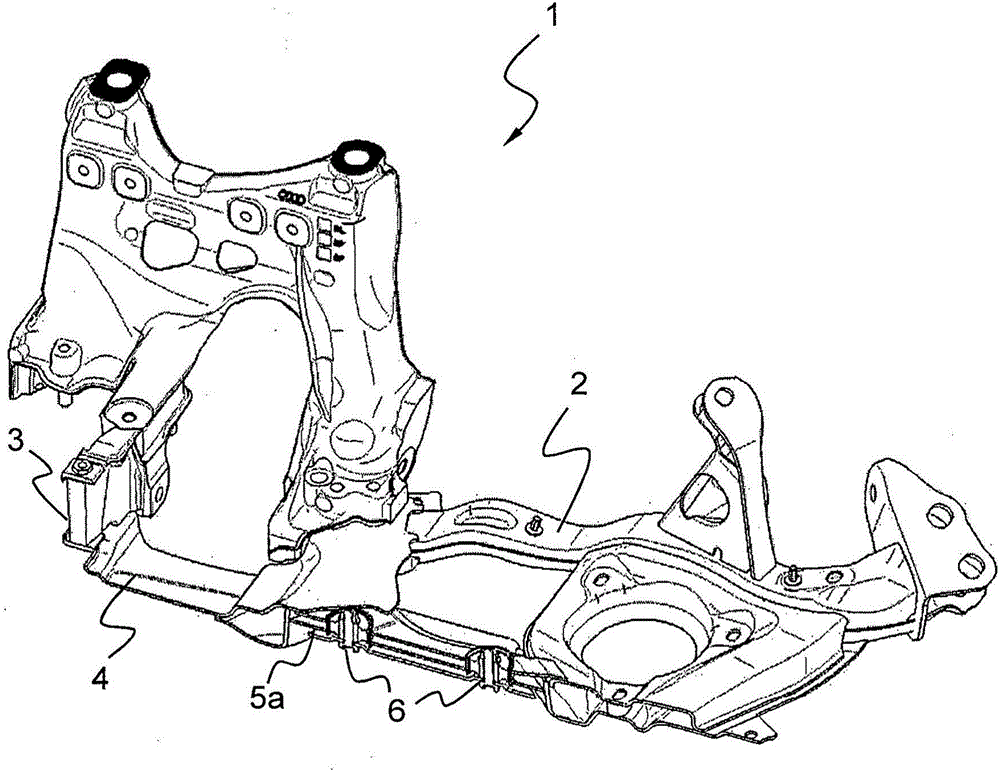 用于機(jī)動(dòng)車的副車架的制作方法與工藝