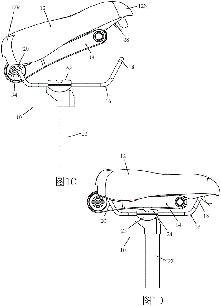 自行车车座和锁组件的制作方法与工艺