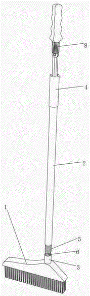 带火钳的扫帚的制作方法与工艺