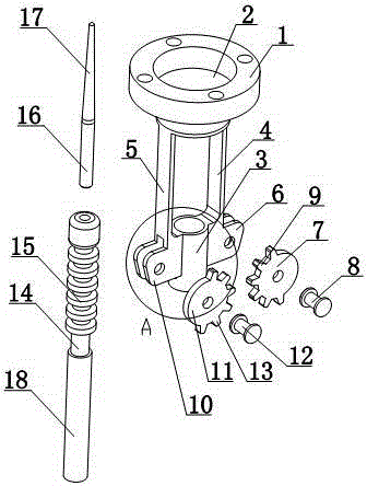 一種儲油筒用密封環(huán)穿刺器的制作方法與工藝