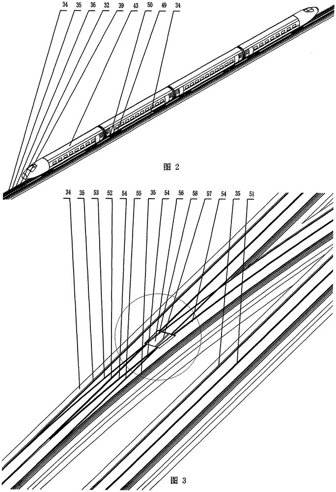 三軌回轉式變軌道岔的制作方法與工藝