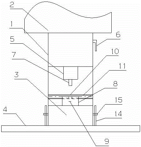 一種用于變壓器低壓線的穿孔機的制作方法與工藝