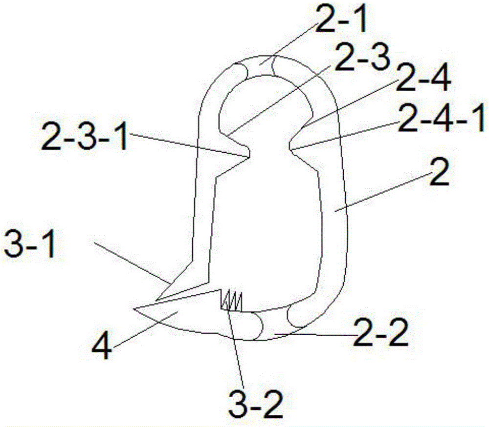 胸引管夾閉管固定器的制作方法與工藝