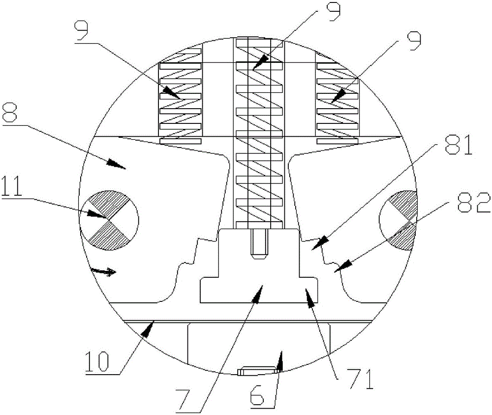 一种折弯摆块模具结构的制作方法与工艺