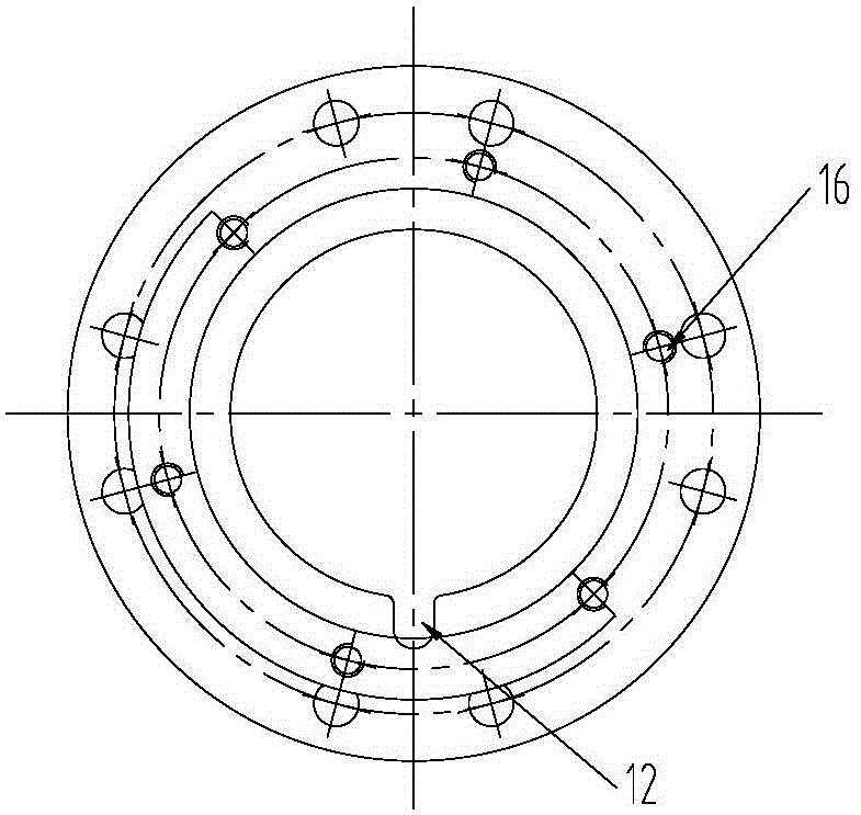 直交軸硬齒面減速機輸入端法蘭的制作方法與工藝