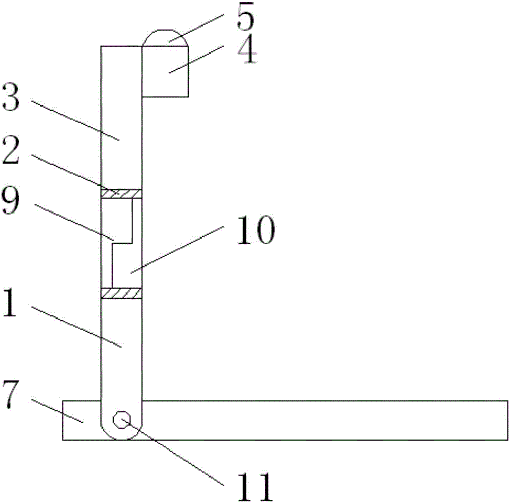 一種田徑跨欄架的制作方法與工藝