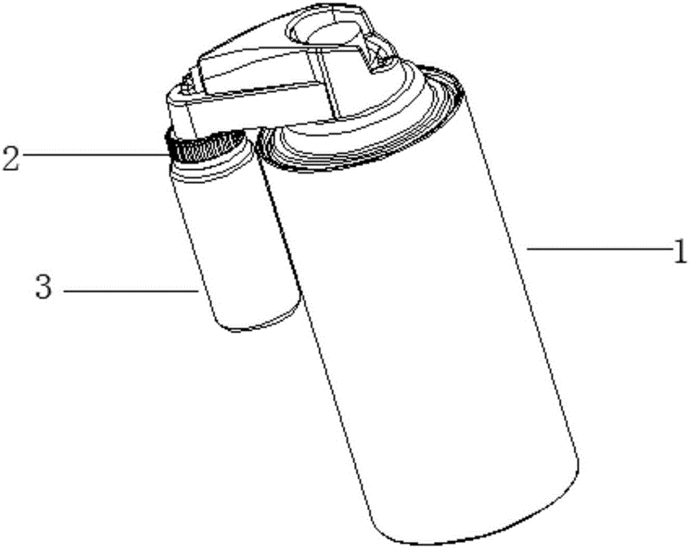 一种修补漆的气雾剂喷罐的制作方法与工艺