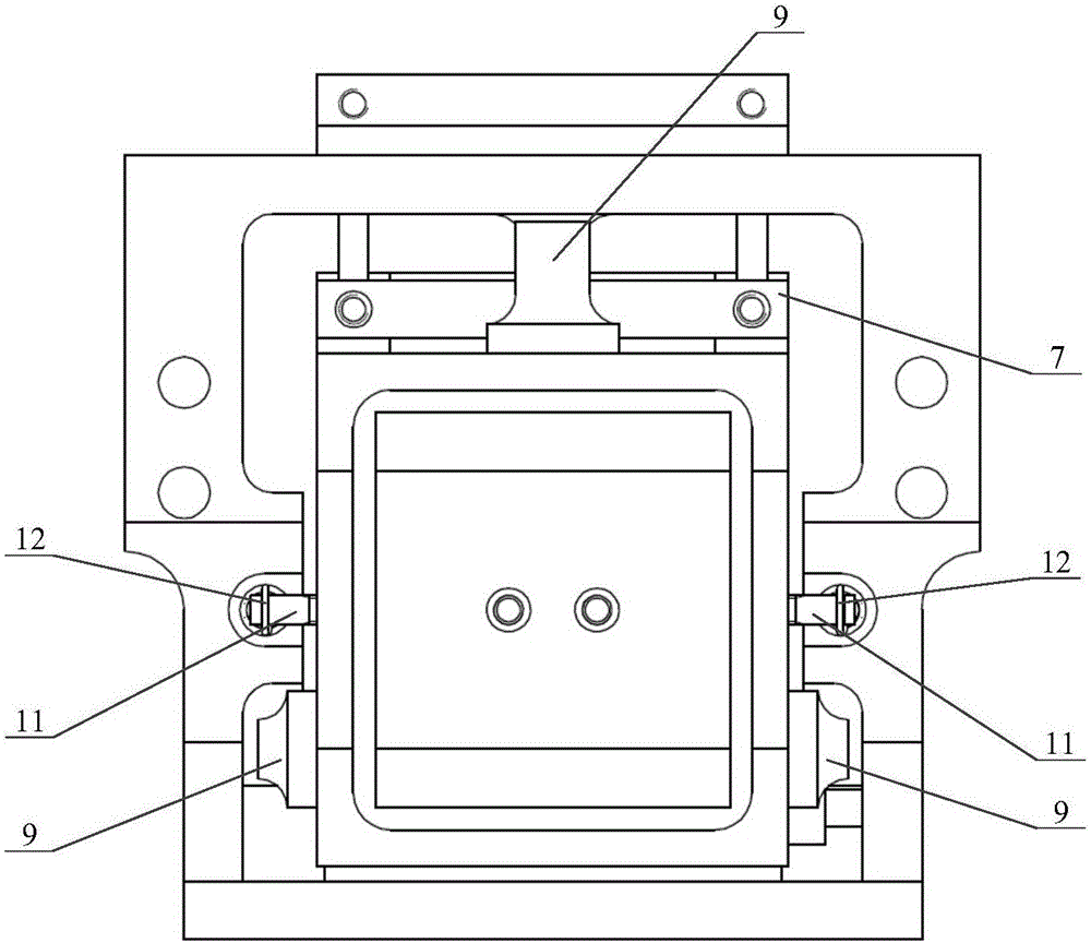 光栅划刻机及其工作台的锁紧装置的制作方法