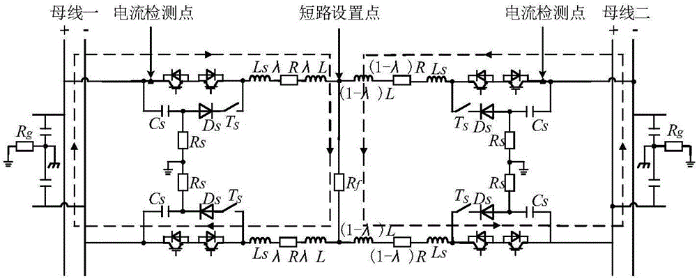 一种集成了故障定位功能的固态断路器RCD缓冲电路与故障点检测方法与流程