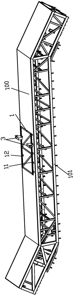 一种用于焊接手扶电梯架与底板的焊接机构的制作方法与工艺