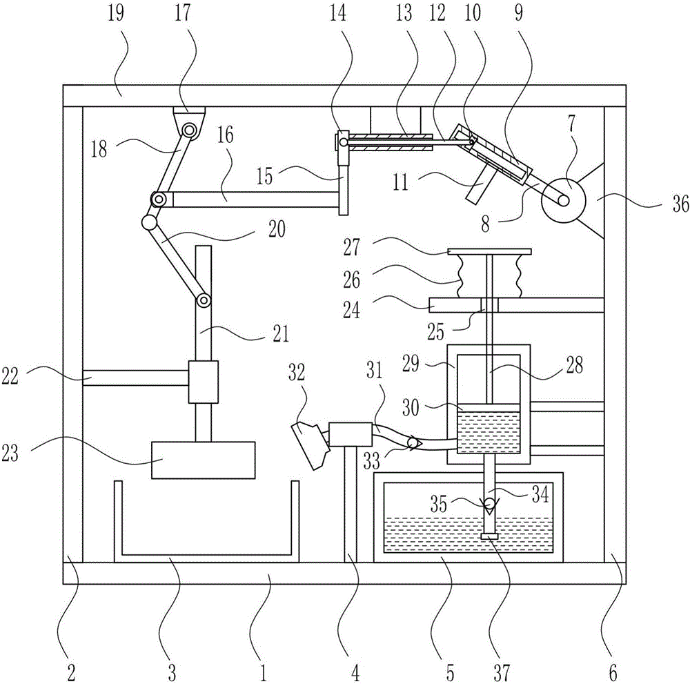 一種裝修用廢瓷磚高效破碎裝置的制作方法