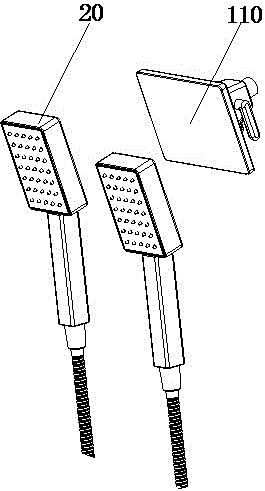 花灑與多向分流器連接結(jié)構(gòu)的制作方法與工藝