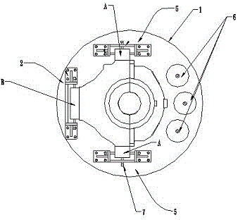 一种燃气轮机轴承座粗精车专用装置的制作方法