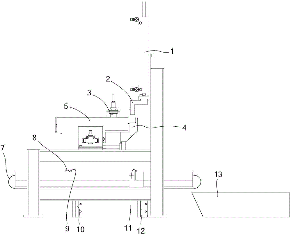 次品檢測回收裝置的制作方法